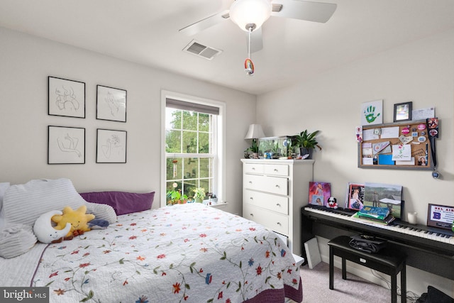 1509 Blakes Legacy Dr, Bel Air, MD 21014 - bedroom with carpet floors and ceiling fan
