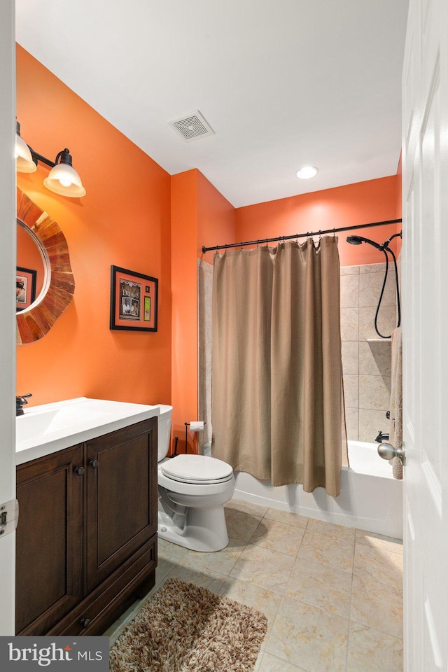 1509 Blakes Legacy Dr, Bel Air, MD 21014 - bathroom with vanity and shower / bath combo with shower curtain