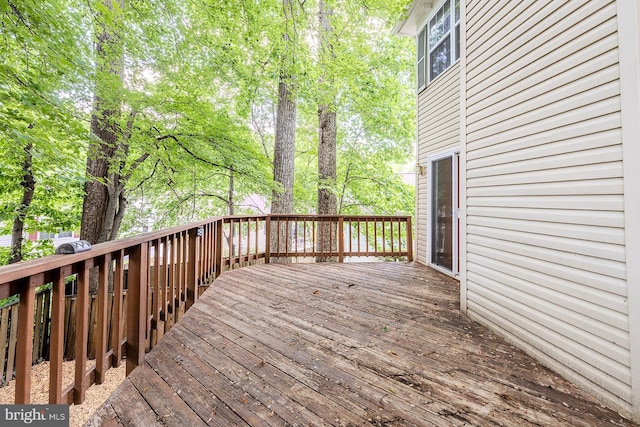 10024 Park Woods Ln, Burke, VA 22015 - view of deck