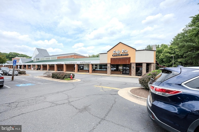 10024 Park Woods Ln, Burke, VA 22015 - view of commercial location with uncovered parking