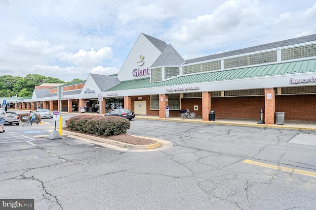 10024 Park Woods Ln, Burke, VA 22015 - view of commercial property with uncovered parking