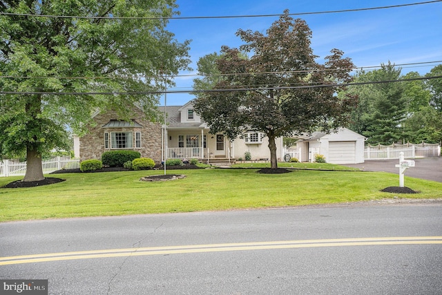 787 Park Rd, Lansdale, PA 19446 - view of property hidden behind natural elements featuring stone siding, driveway, and covered porch