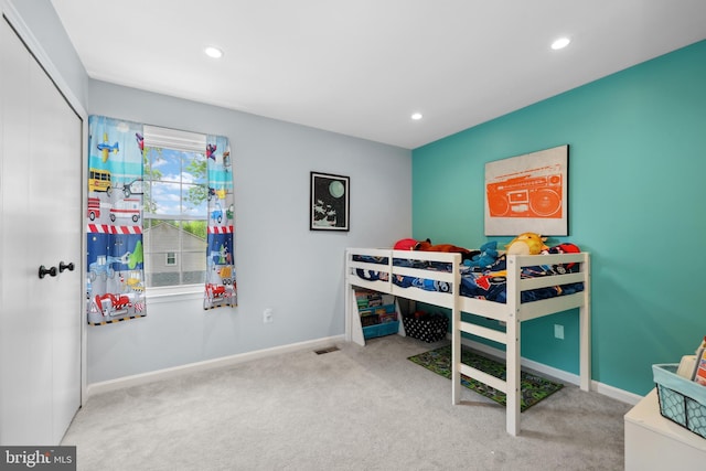 200 Paris Ct SW, Vienna, VA 22180 - carpeted bedroom featuring recessed lighting and baseboards