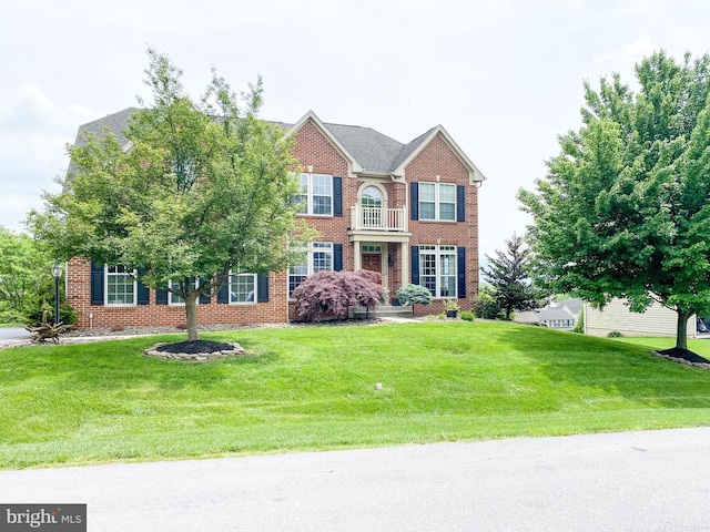 11516 Mystic Rock Ln N, Waynesboro, PA 17268 - colonial inspired home featuring brick siding and a front lawn