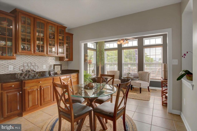 11516 Mystic Rock Ln N, Waynesboro, PA 17268 - dining area with light tile patterned floors and baseboards