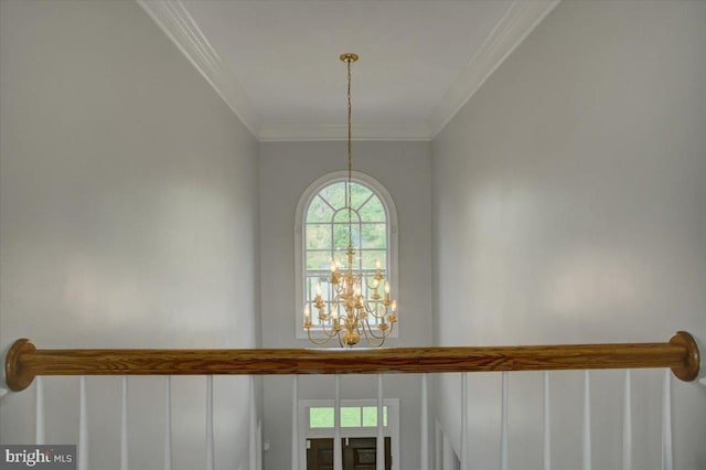 11516 Mystic Rock Ln N, Waynesboro, PA 17268 - detailed view of a chandelier and ornamental molding