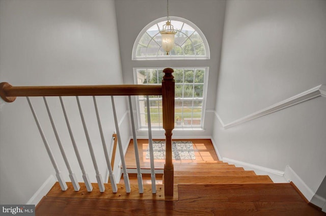 11516 Mystic Rock Ln N, Waynesboro, PA 17268 - stairs featuring baseboards