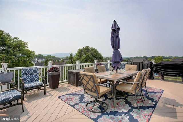 11516 Mystic Rock Ln N, Waynesboro, PA 17268 - deck featuring outdoor dining space