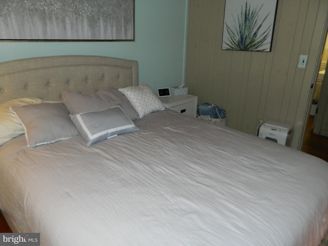 126 Ivy Ln, Lock Haven, PA 17745 - bedroom featuring wood walls