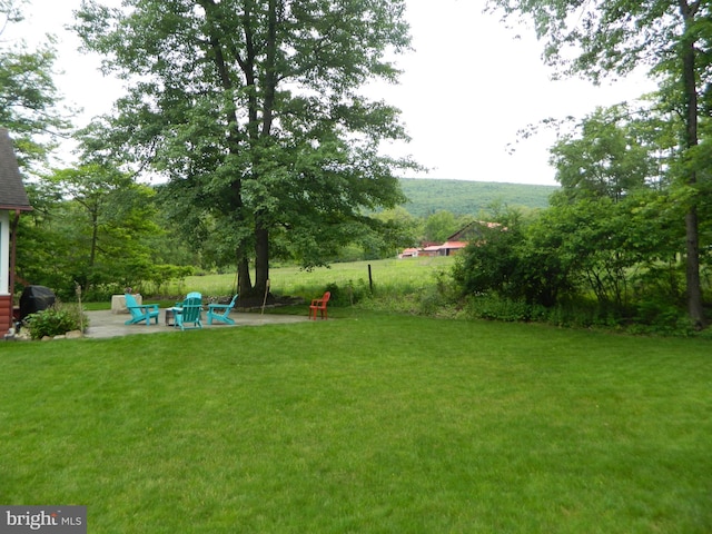 126 Ivy Ln, Lock Haven, PA 17745 - view of green lawn featuring a patio area
