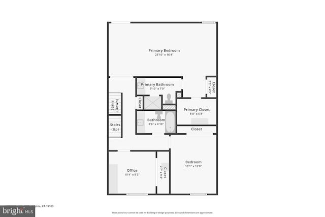 137 N 22nd St, Philadelphia, PA 19103 - floor plan / room layout
