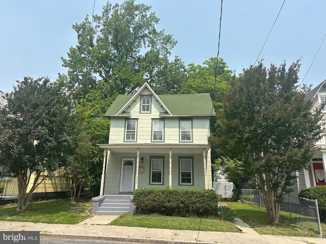 217 W End Ave, Cambridge, MD 21613 - view of front of property featuring a porch