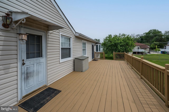 224 W Underwood Ave, West Deptford, NJ 08096 - view of deck
