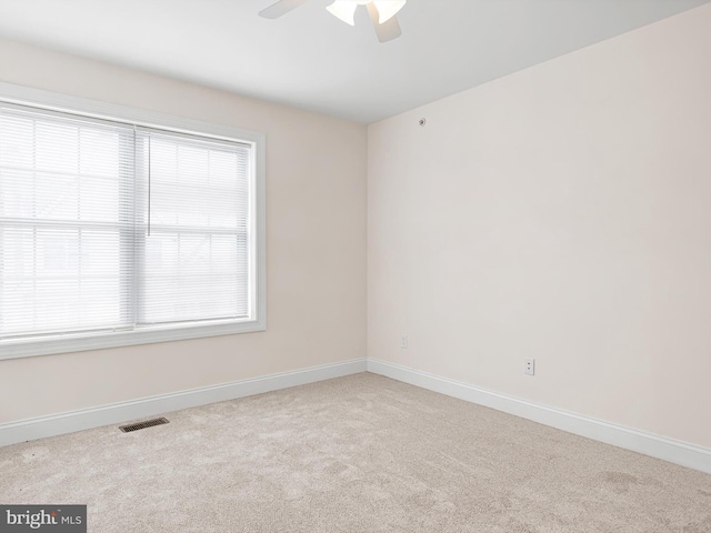 105 Sutton Way, Newark, DE 19711 - carpeted empty room featuring ceiling fan and baseboards