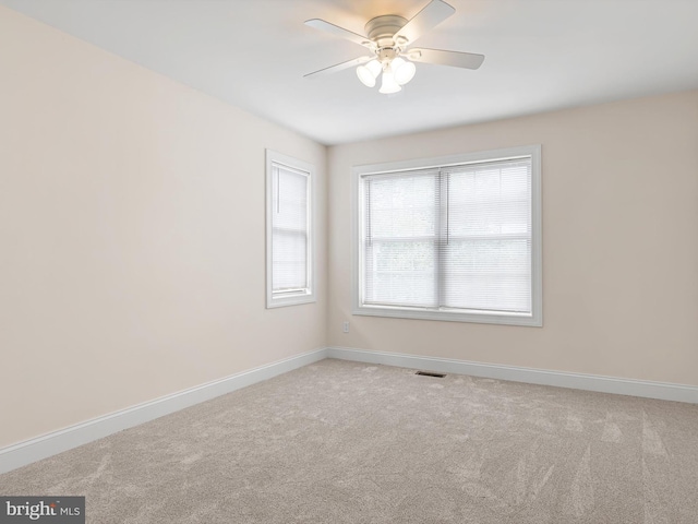 105 Sutton Way, Newark, DE 19711 - carpeted spare room with a ceiling fan and baseboards