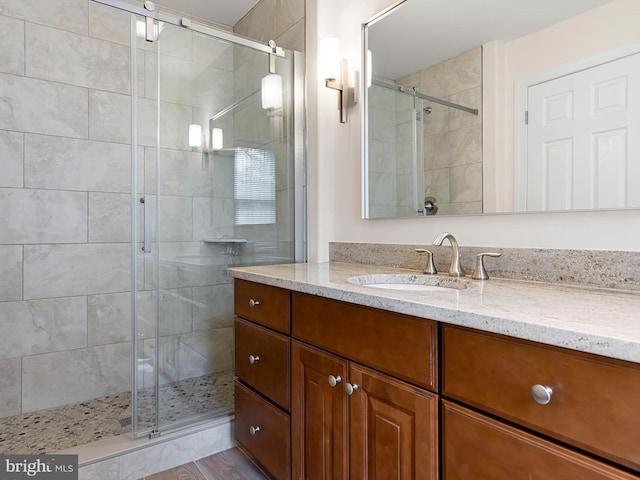 105 Sutton Way, Newark, DE 19711 - bathroom with vanity and a stall shower