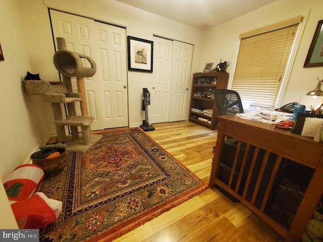 10 Stevens Ln, Tabernacle, NJ 08088 - home office with wood finished floors