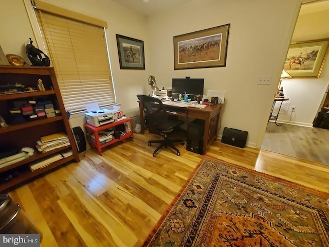10 Stevens Ln, Tabernacle, NJ 08088 - office with wood finished floors and baseboards