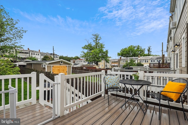 422 Hamilton St NW, Washington, DC 20011 - view of deck
