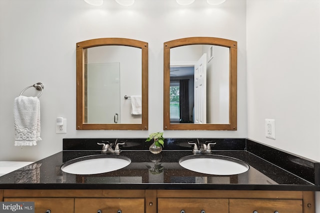 422 Hamilton St NW, Washington, DC 20011 - bathroom featuring double vanity