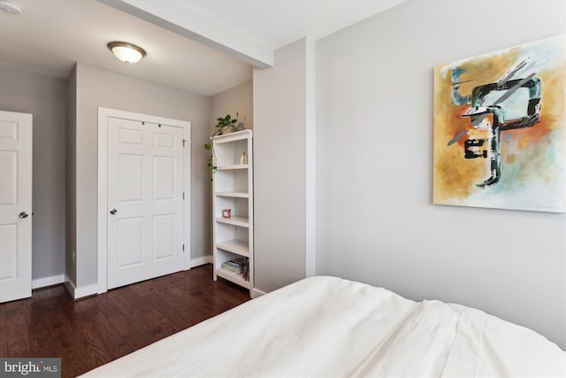 422 Hamilton St NW, Washington, DC 20011 - bedroom featuring wood finished floors and baseboards