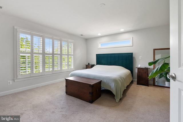 128 N Jay St, Middleburg, VA 20117 - carpeted bedroom featuring baseboards and recessed lighting