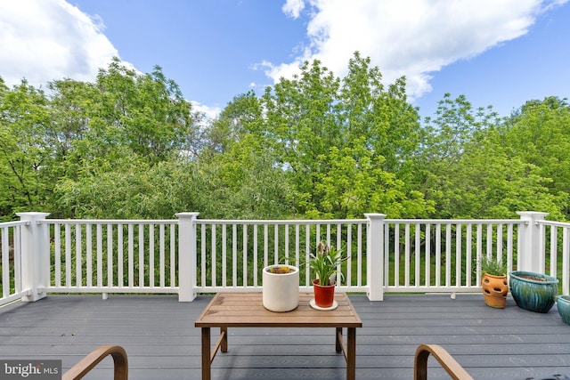 128 N Jay St, Middleburg, VA 20117 - view of wooden terrace