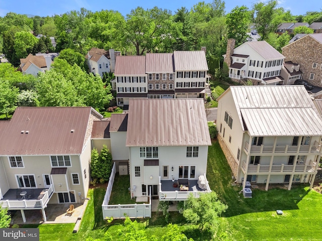 128 N Jay St, Middleburg, VA 20117 - aerial view of residential area