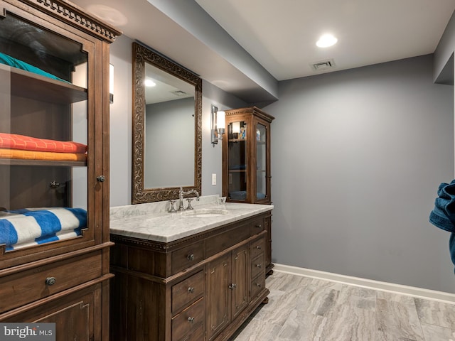 2762 Horseshoe Trl, Chester Springs, PA 19425 - bathroom featuring vanity and baseboards