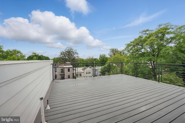 3802 T St NW, Washington, DC 20007 - view of deck