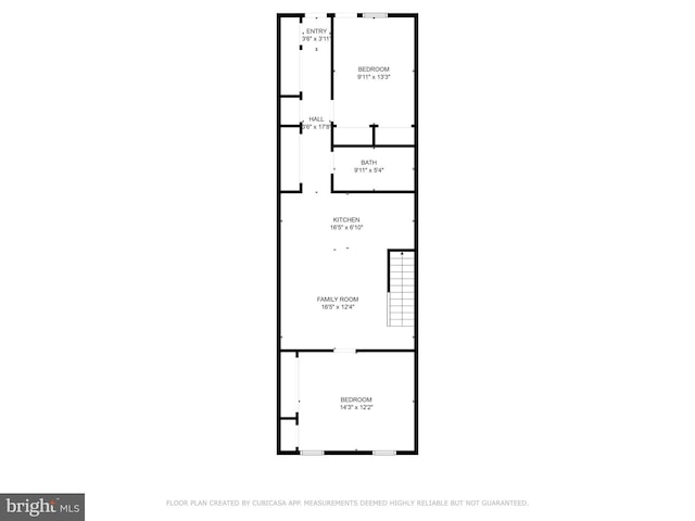 3802 T St NW, Washington, DC 20007 - floor plan / room layout