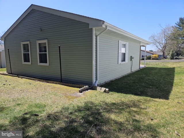 26 Kingston Way, Southampton, NJ 08088 - view of property exterior with a yard