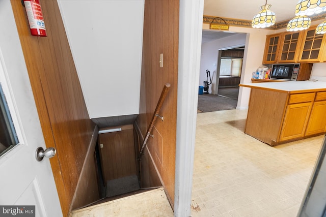 52 Golden Maple Ln, Maurertown, VA 22644 - stairway featuring tile patterned floors