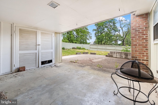 52 Golden Maple Ln, Maurertown, VA 22644 - fenced backyard with a patio area