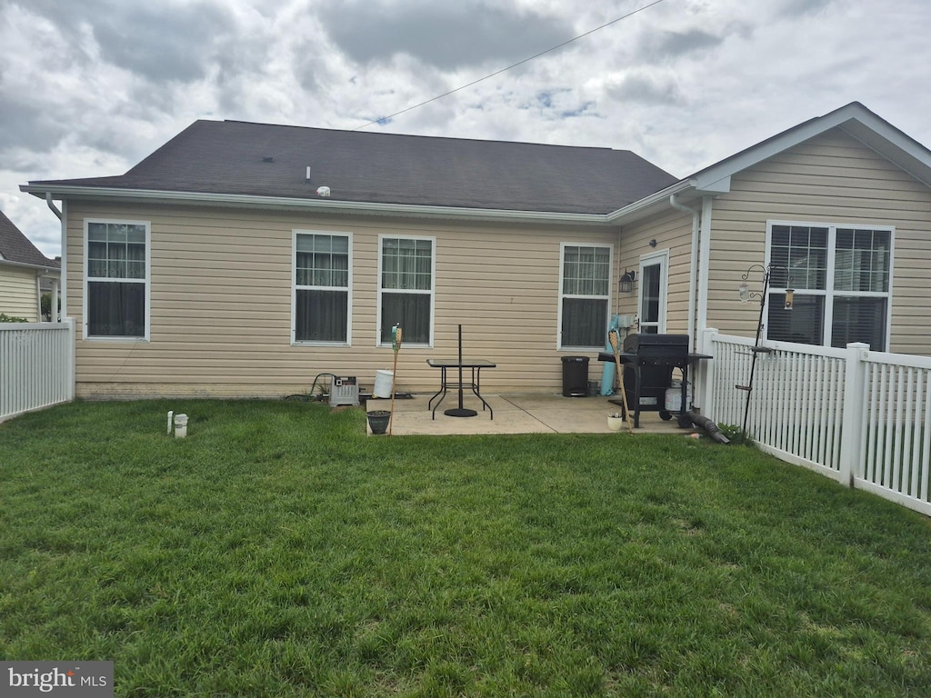 226 N Red Haven Ln, Dover, DE 19901 - rear view of house featuring a patio area