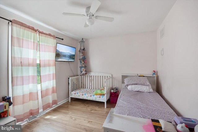 17 Bermuda Ave, Bridgeton, NJ 08302 - bedroom featuring wood finished floors and ceiling fan