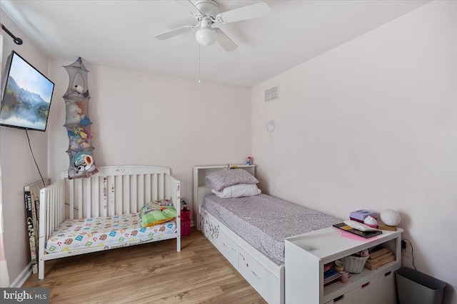 17 Bermuda Ave, Bridgeton, NJ 08302 - bedroom with wood finished floors and ceiling fan