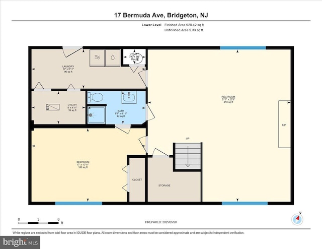 17 Bermuda Ave, Bridgeton, NJ 08302 - floor plan / room layout