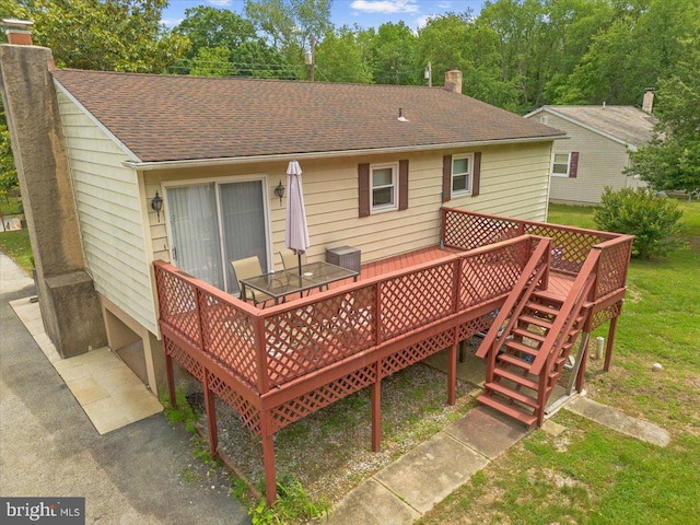 17 Bermuda Ave, Bridgeton, NJ 08302 - wooden terrace with stairway