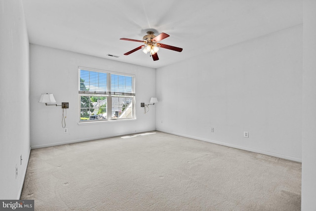 1903 Scottish Isle Ct, Abingdon, MD 21009 - unfurnished room with ceiling fan, carpet, and baseboards