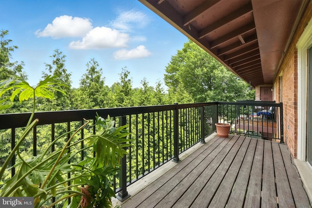 218 Locust St SE Unit 151, Vienna, VA 22180 - view of wooden terrace