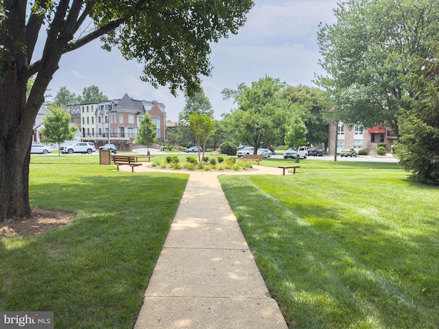218 Locust St SE Unit 151, Vienna, VA 22180 - view of home's community with a yard