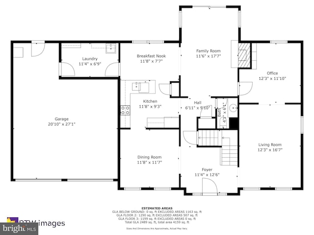 408 Maravista Ct, Silver Spring, MD 20905 - floor plan / room layout