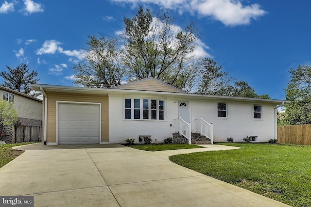 2500 Gehb Ave, Baltimore, MD 21227 - ranch-style home featuring driveway, a garage, and brick siding