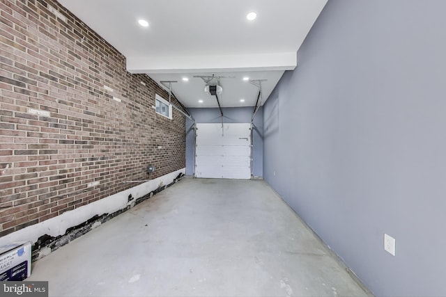 2500 Gehb Ave, Baltimore, MD 21227 - garage with a garage door opener and recessed lighting