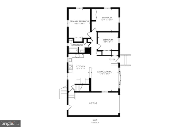 2500 Gehb Ave, Baltimore, MD 21227 - property floor plan