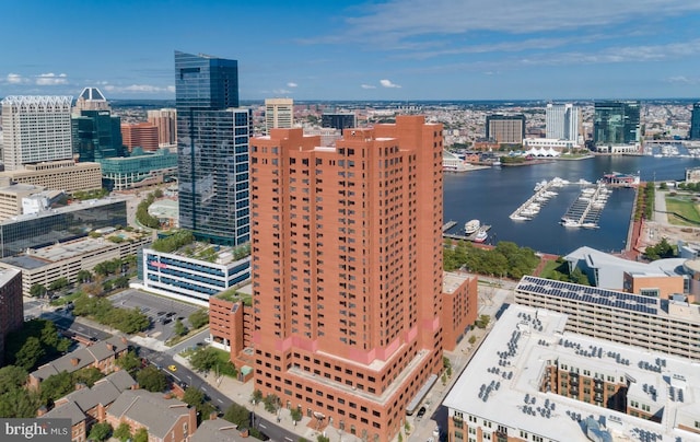 10 E Lee St Unit 2405, Baltimore, MD 21202 - view of urban area featuring a large body of water