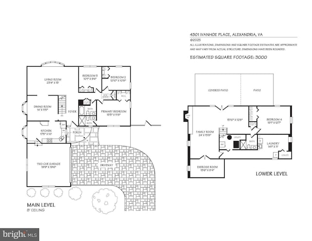 4301 Ivanhoe Pl, Alexandria, VA 22304 - property floor plan
