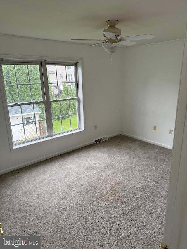 3948 Laurel Run, Columbia, PA 17512 - unfurnished room featuring carpet floors, a ceiling fan, and baseboards