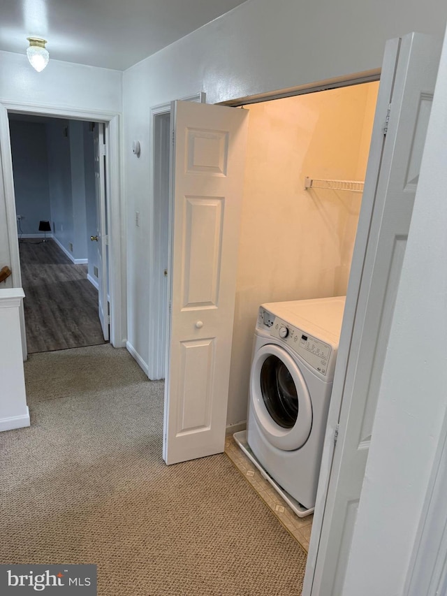 3948 Laurel Run, Columbia, PA 17512 - washroom with washer / dryer and light colored carpet